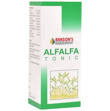 Buy Bakson's Homeopathy Alfalfa Tonic from DrMediCart, Ship from India to USA