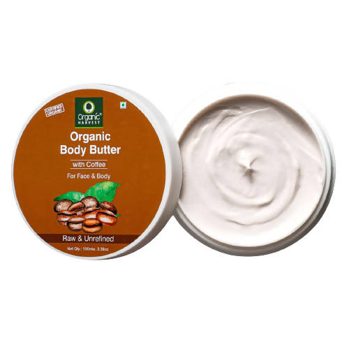 Buy Organic Harvest Organic Body Butter With Coffee For Face & Body from DrMediCart, Ship from India to USA