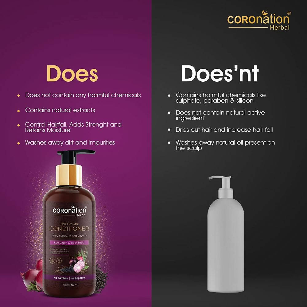 Coronation Herbal Red Onion & Black Seed Hair Conditioner