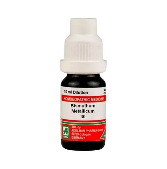 Buy Adel Homeopathy Bismuthum Metallicum Dilution from DrMediCart, Ship from India to USA
