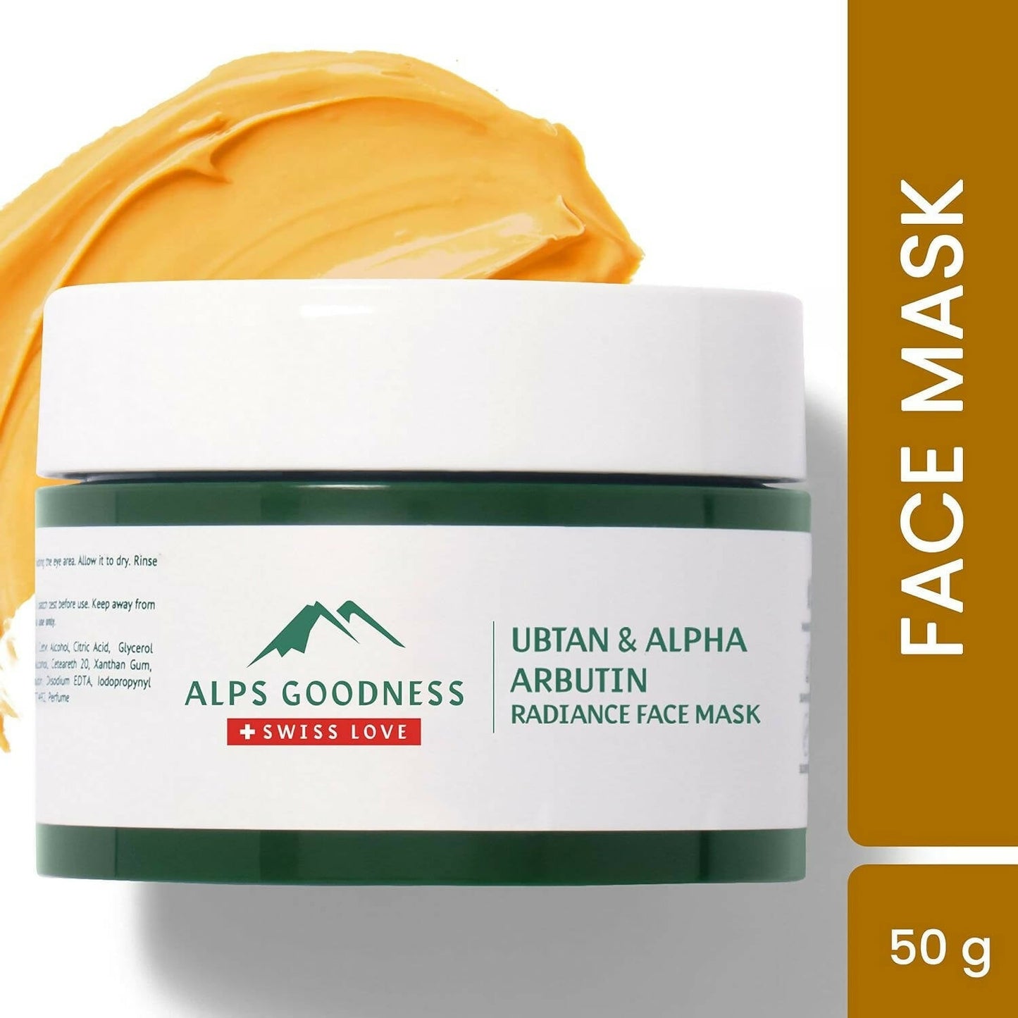 alps goodness ubtan alpha arbutin radiance clay face mask buy in usa