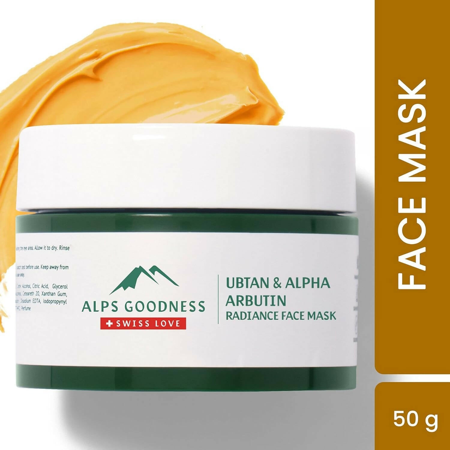 alps goodness ubtan alpha arbutin radiance clay face mask buy in usa