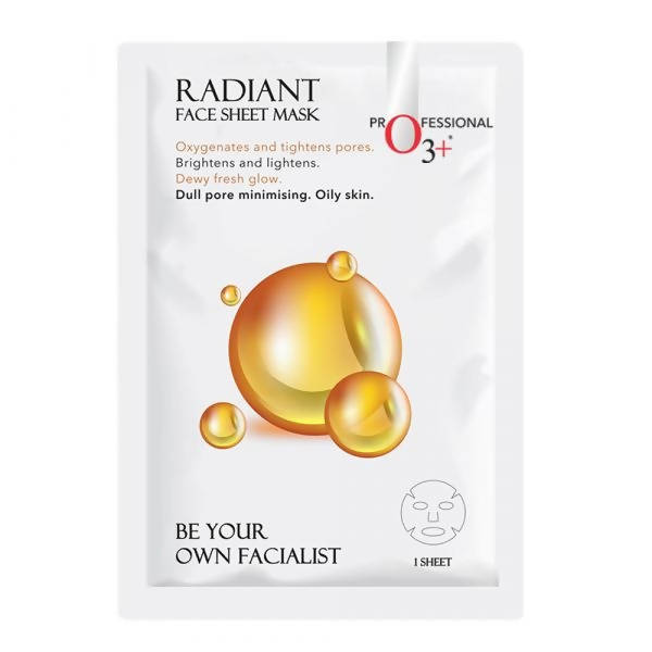 Buy Professional O3+ Facialist Radiant Face Sheet Mask from DrMediCart, Ship from India to USA