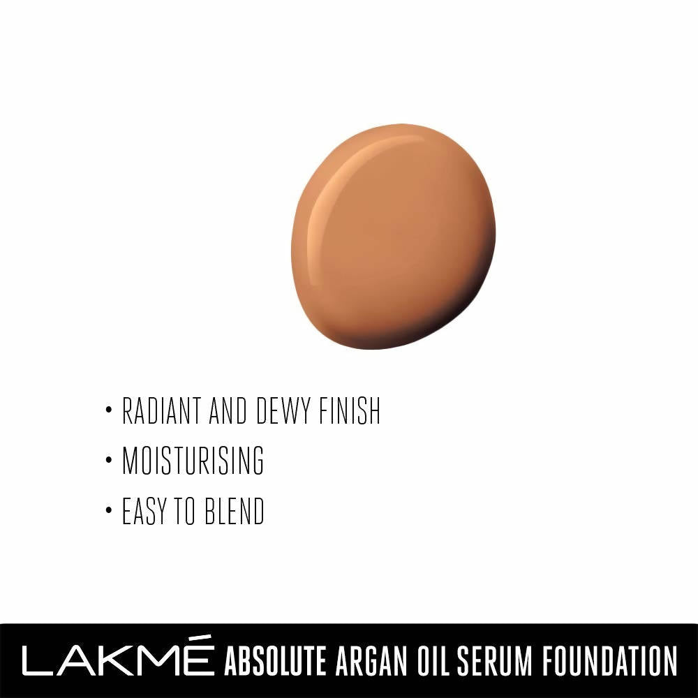 Lakme Absolute Argan Oil Serum Foundation with SPF 45 - Natural Almond