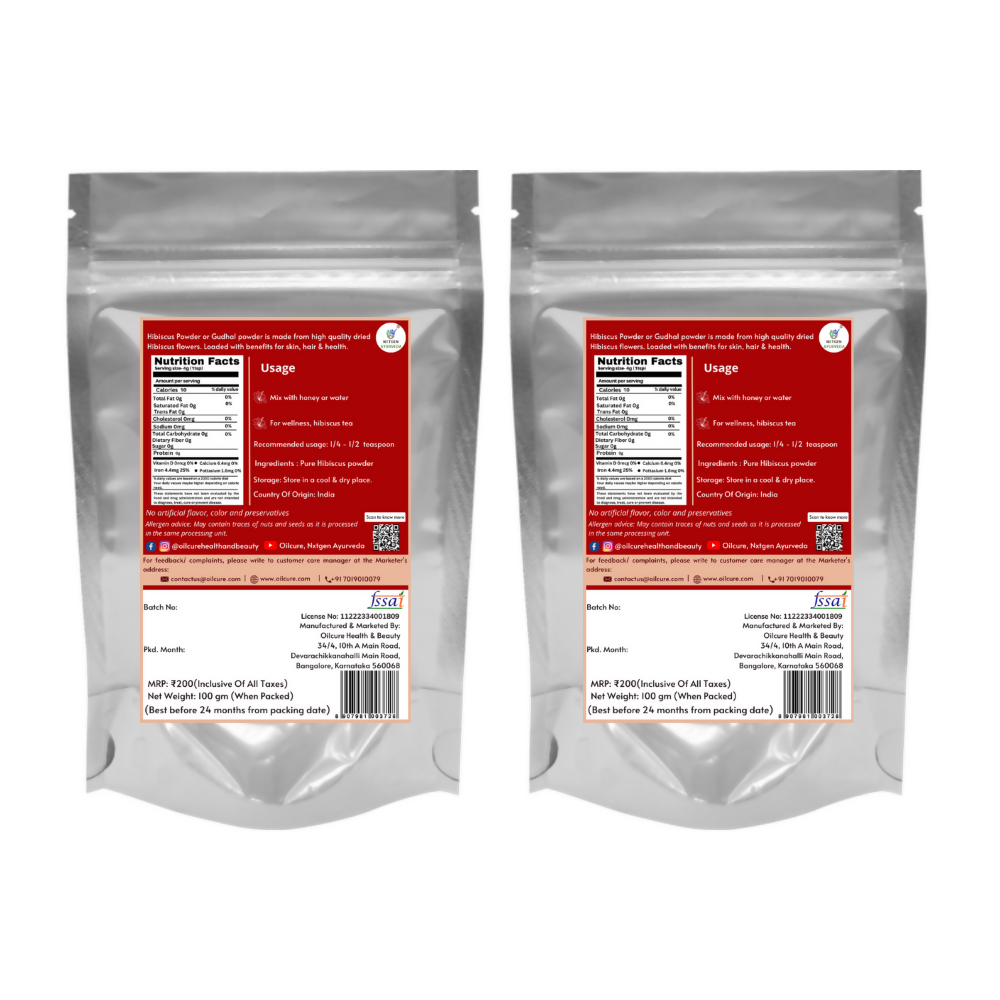 Nxtgen Ayurveda Hibiscus Powder