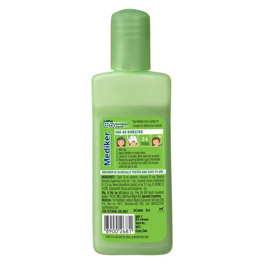 Buy Mediker Lice Treatment Shampoo from DrMediCart, Ship from India to USA