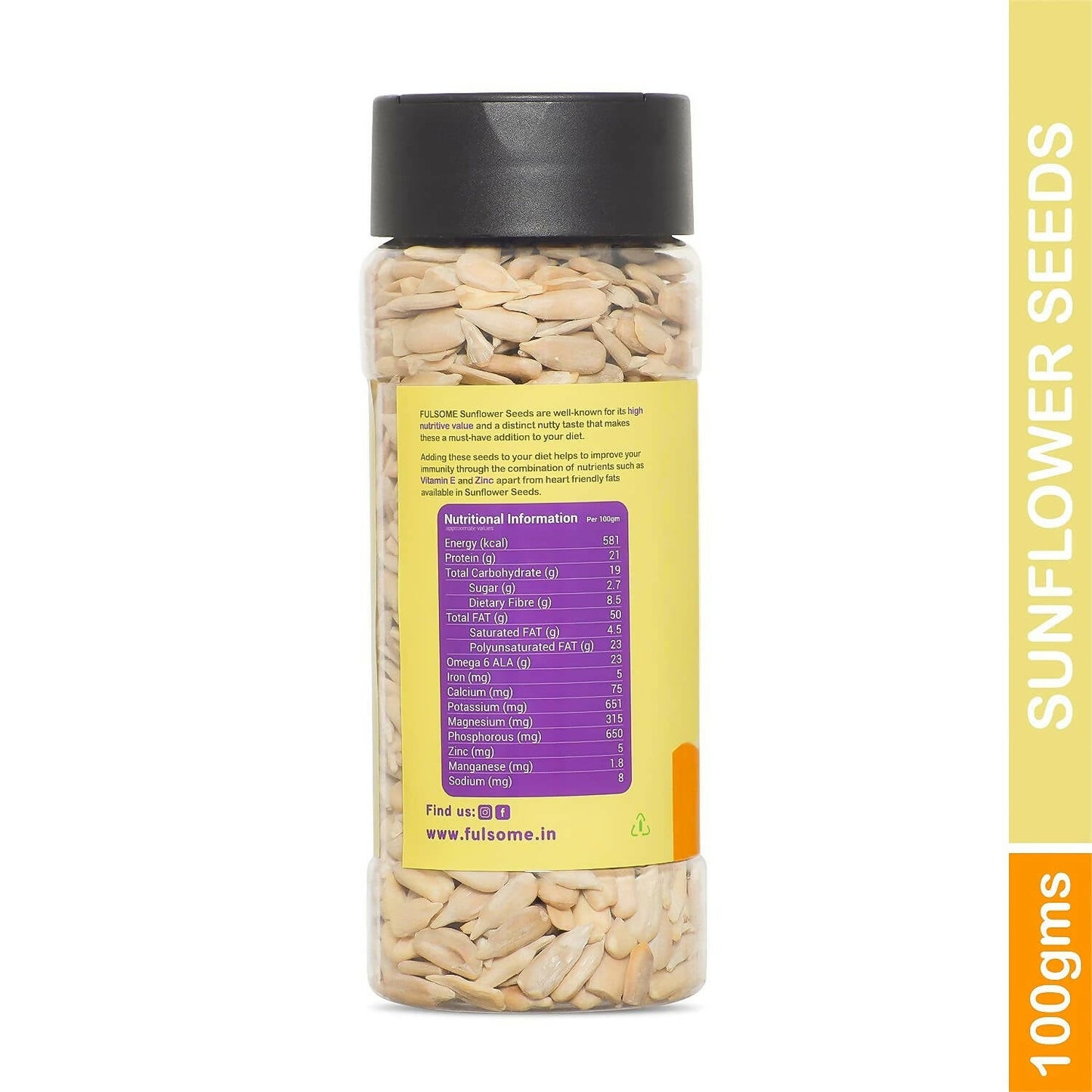 Fulsome Raw Sunflower Seeds
