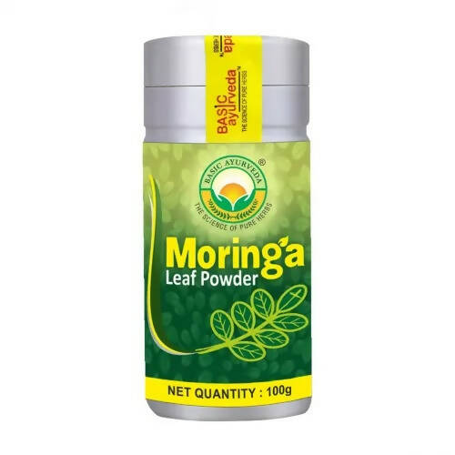 Buy Basic Ayurveda Moringa Leaf Powder from DrMediCart, Ship from India to USA