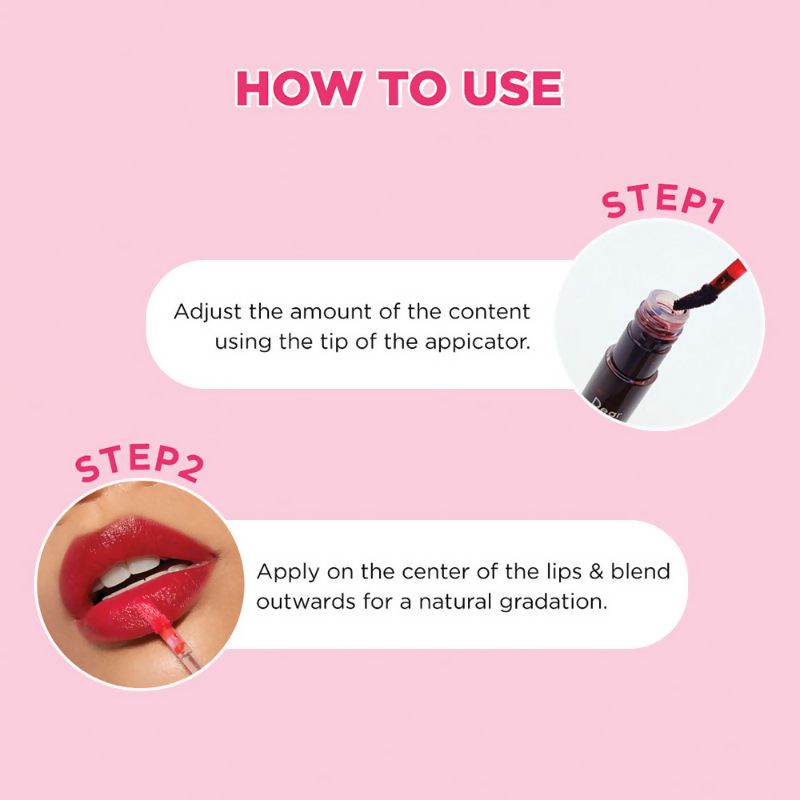 Etude House Dear Darling Water Gel Lip And Cheek Tint Lipstick  - Rd302
