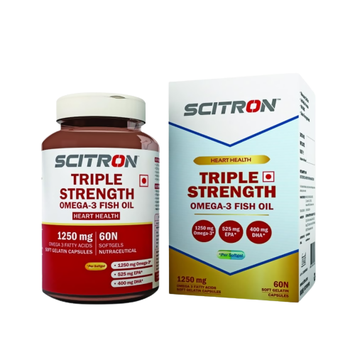 Scitron Triple Strength Omega-3 Fish Oil 1250mg Softgels