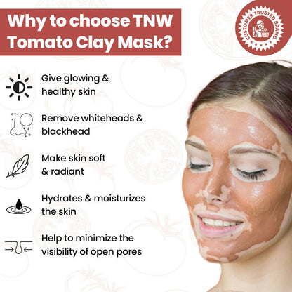 The Natural Wash Tomato Clay Face Mask