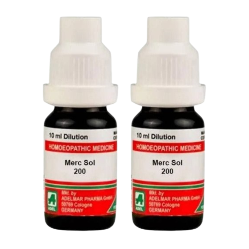 Adel Homeopathy Merc Sol Dilution