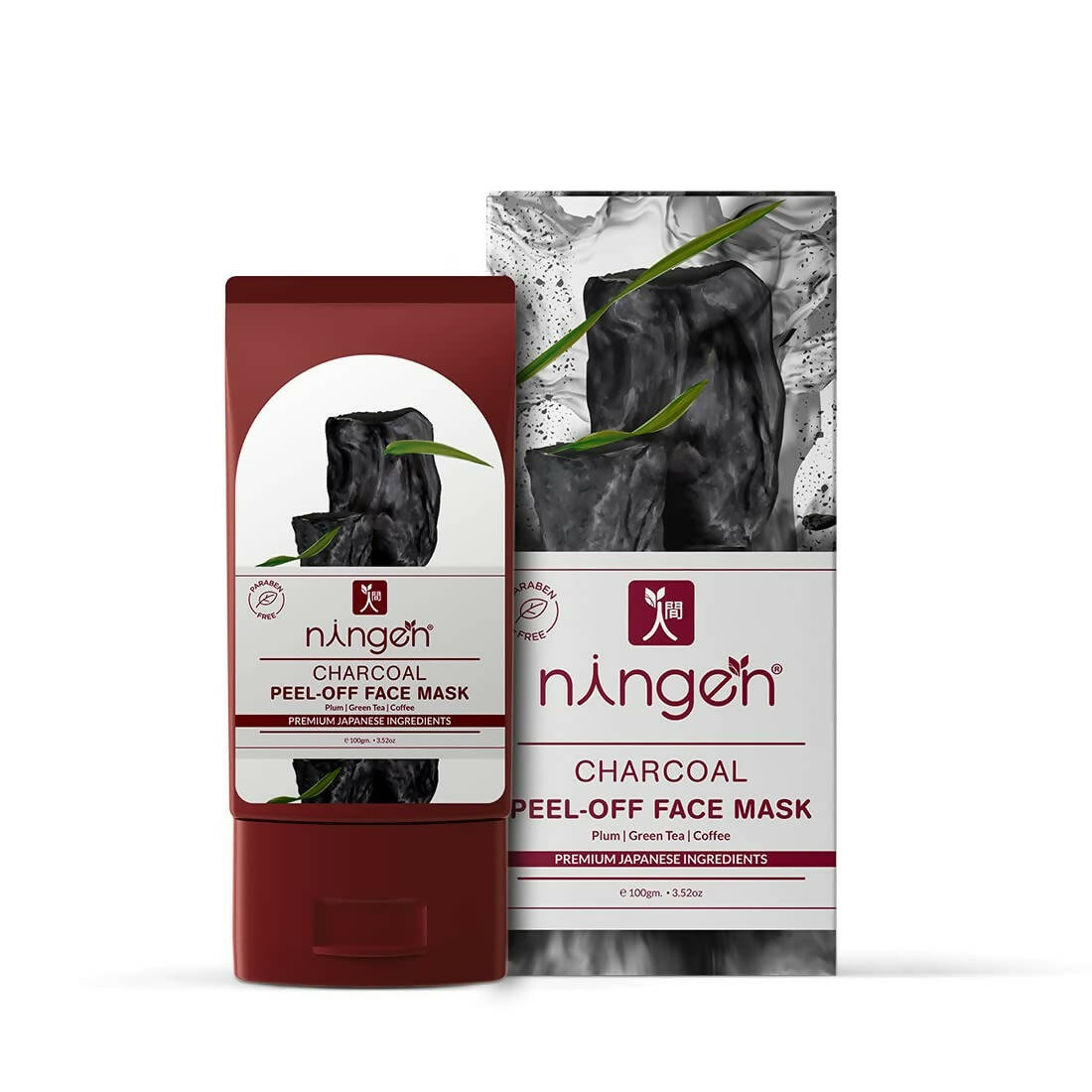 Ningen Charcoal Peel-Off Face Mask
