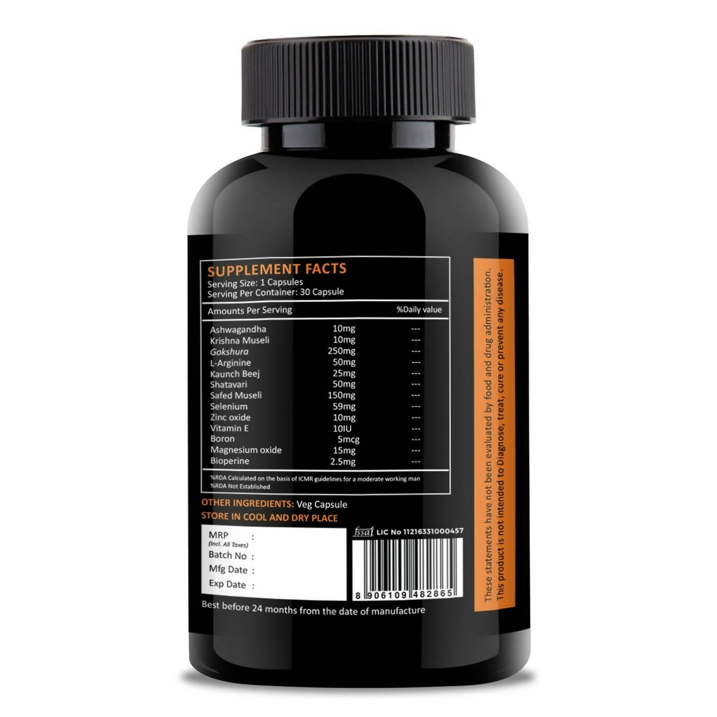Nutracology Viromex Capsules For Strength, Stamina & Energy