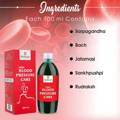 Krishna's Herbal & Ayurveda High Blood Pressure Care Juice