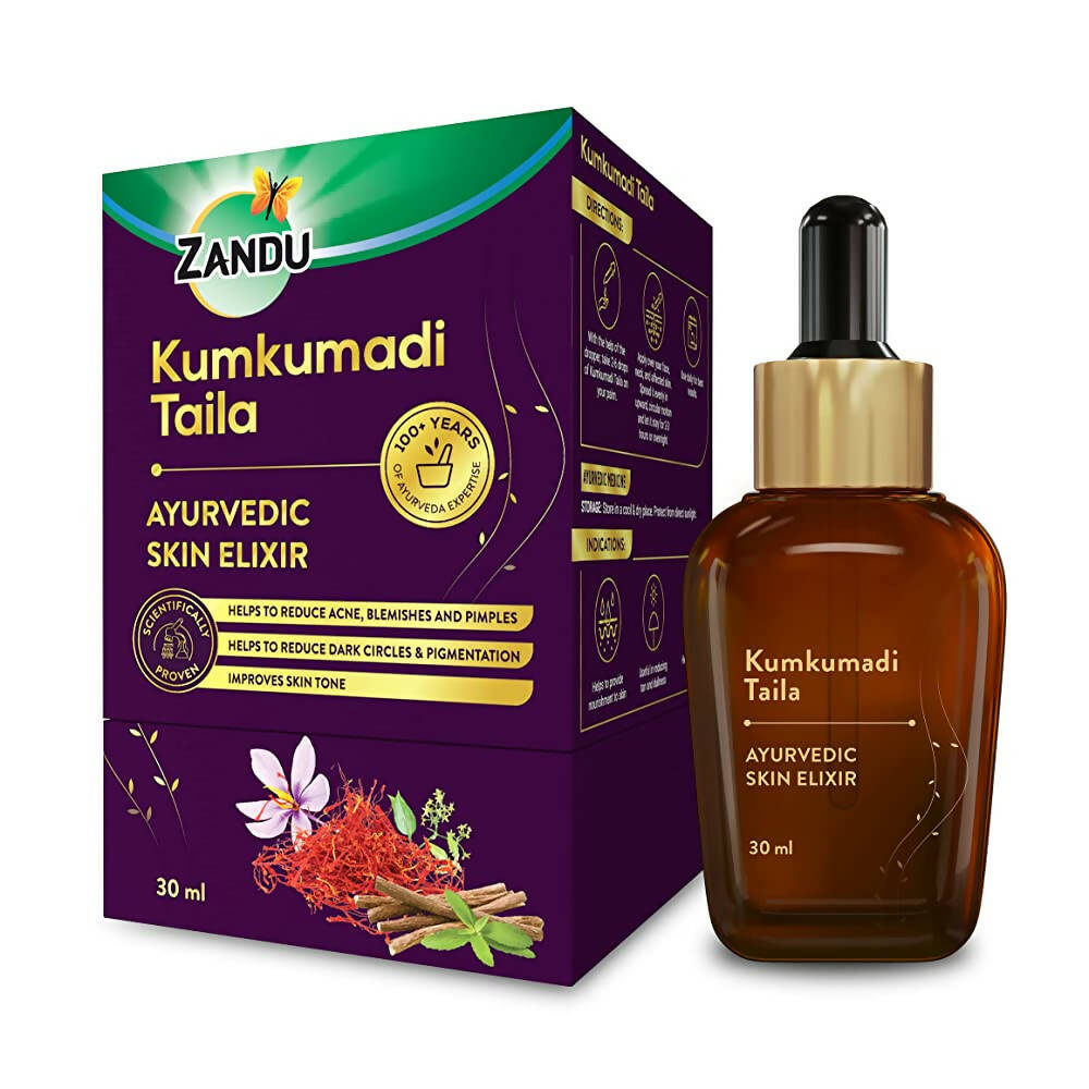 Buy Zandu Kumkumadi Taila from DrMediCart, Ship from India to USA