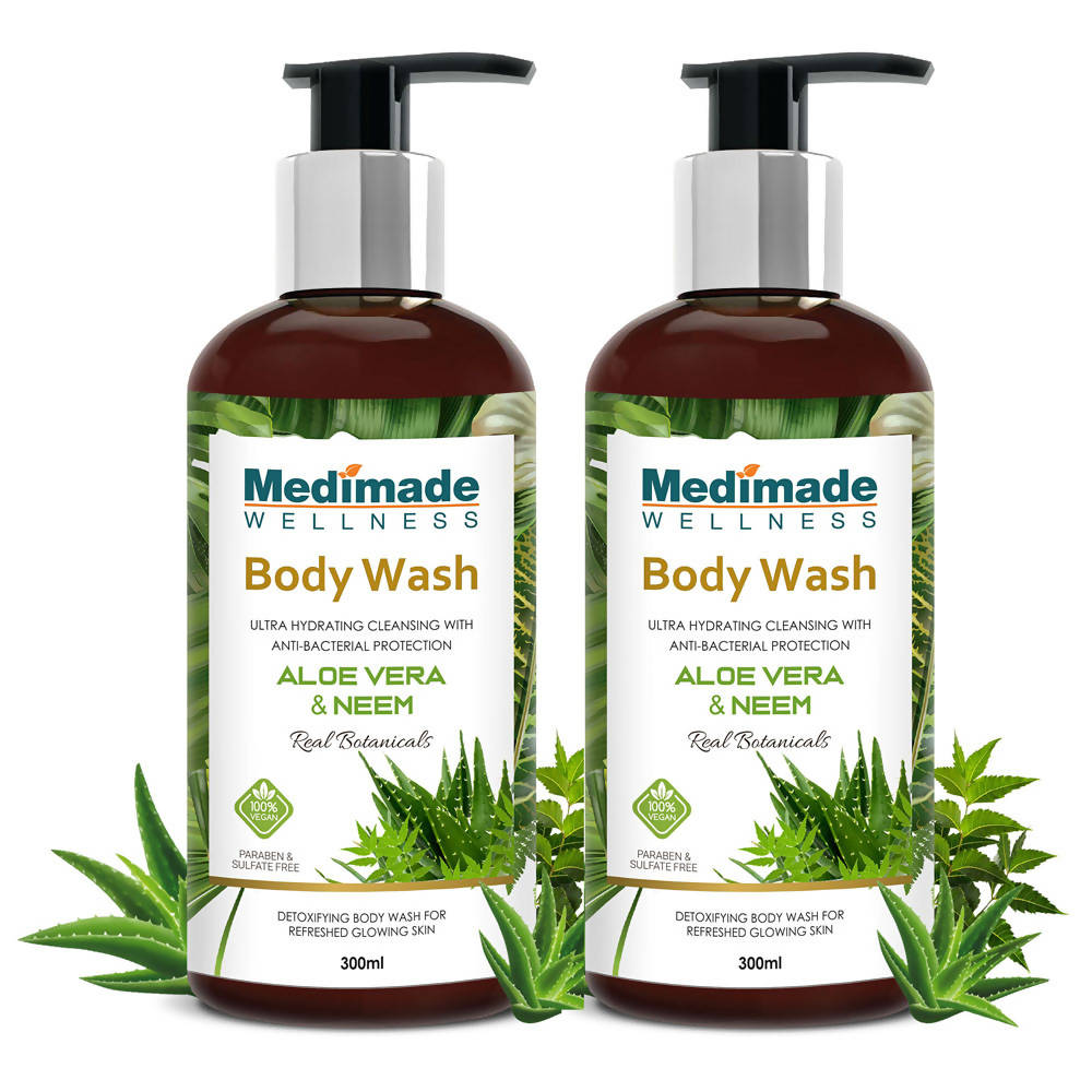 Medimade Wellness Aloevera & Neem Body Wash - DrMediCart