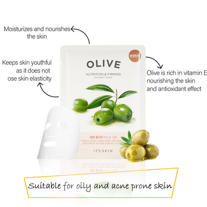 It's Skin The Fresh Olive Mask Sheet