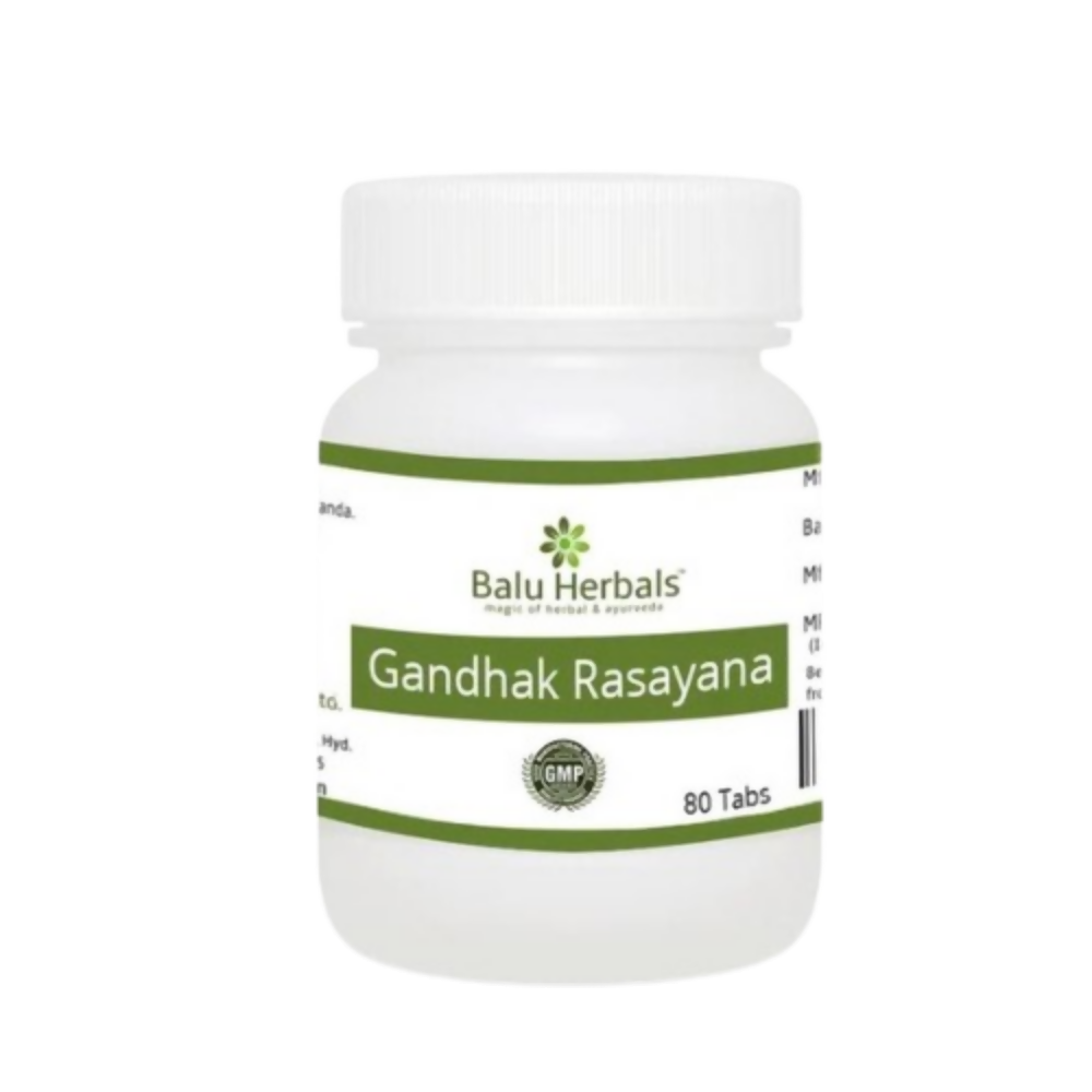 Balu Herbals Gandhak Rasayana Tablets
