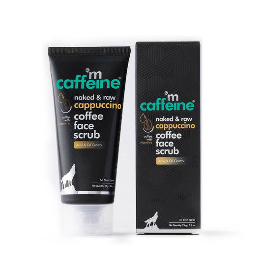Buy mCaffeine Naked & Raw Cappuccino Coffee Face Scrub from DrMediCart, Ship from India to USA