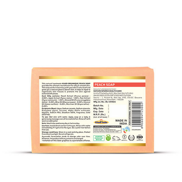 Khadi Organique Peach Soap
