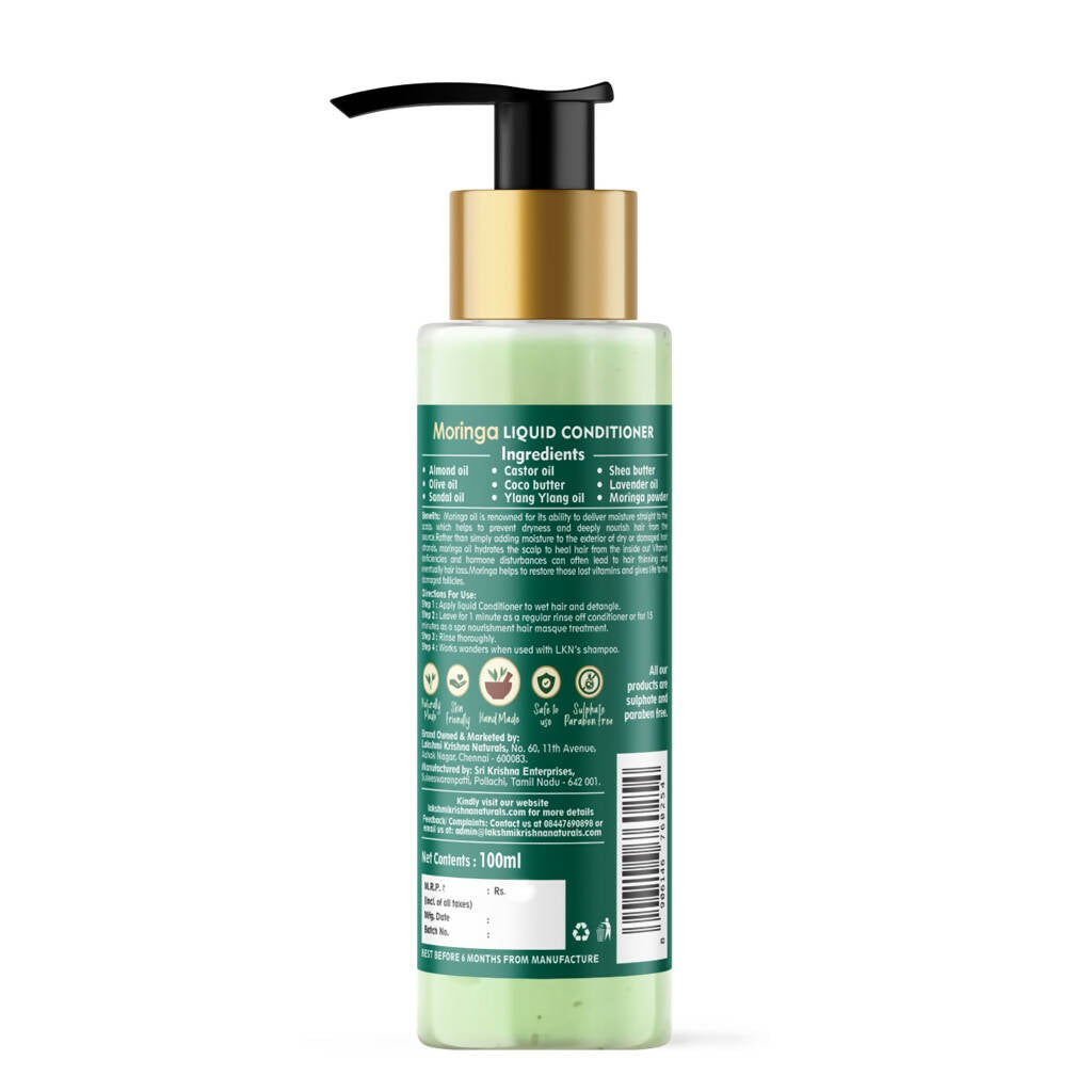 Lakshmi Krishna Naturals Moringa Liquid Conditioner - DrMediCart