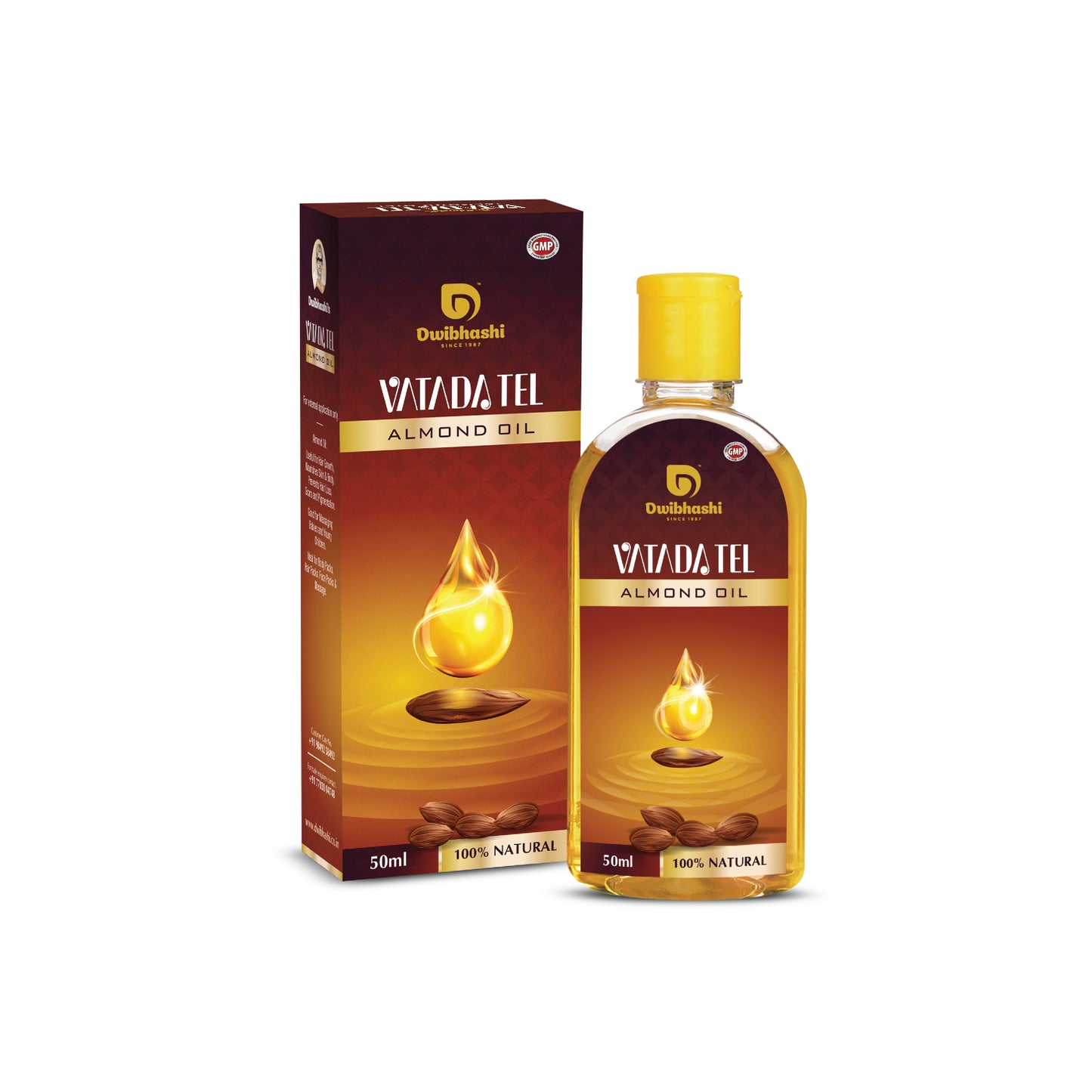 Dwibhashi Vatada Tel Almond Oil