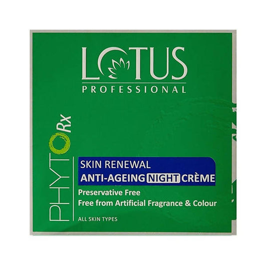 Buy Lotus Professional Phyto Rx Skin Renewal Anti Ageing Night Cream from DrMediCart, Ship from India to USA
