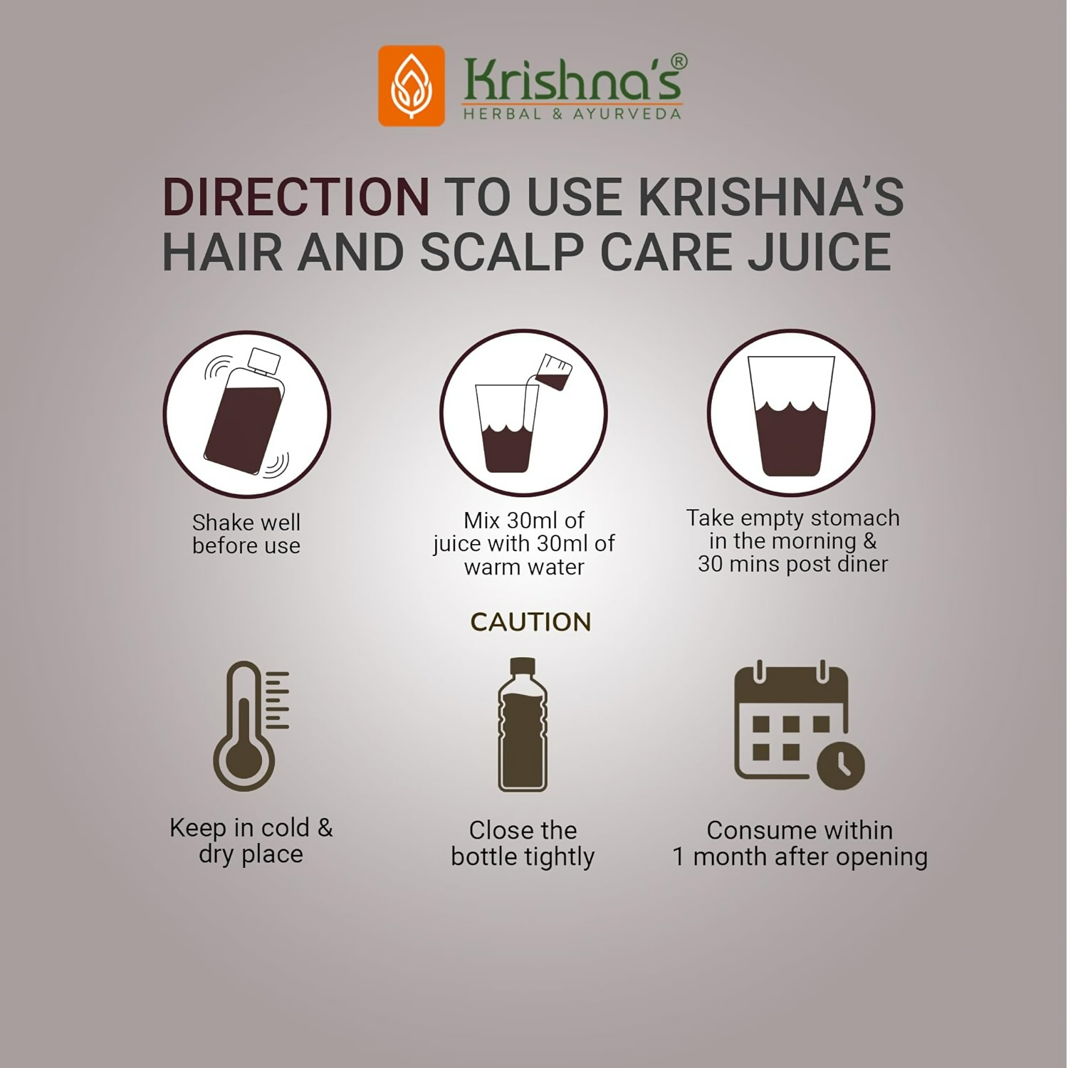 Krishna'S Herbal & Ayurveda Hair & Scalp Care Juice