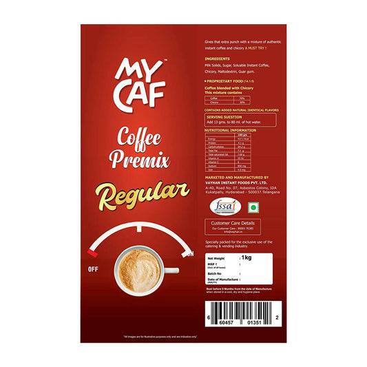 Mycaf Regular Instant Coffee Premix