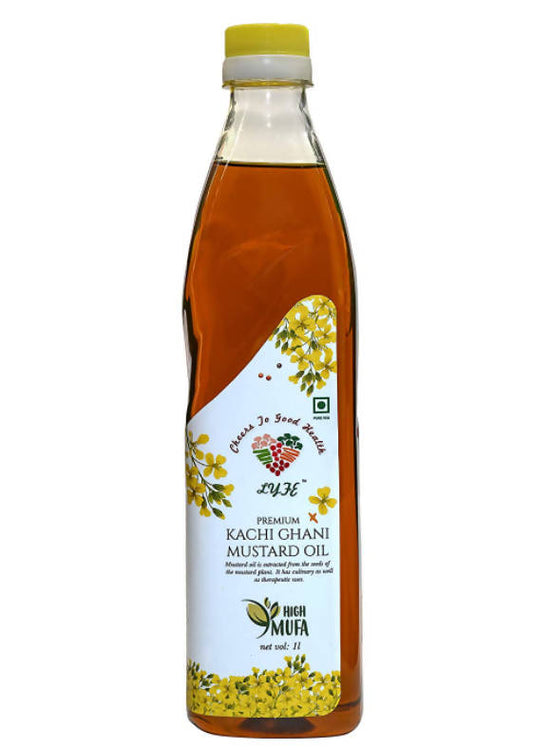 Buy Lyfe Pure Premium Kachi Ghani Mustard Oil from DrMediCart, Ship from India to USA