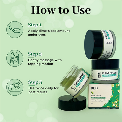 Enn Under Eye Gel Cream For Instant Depuffs