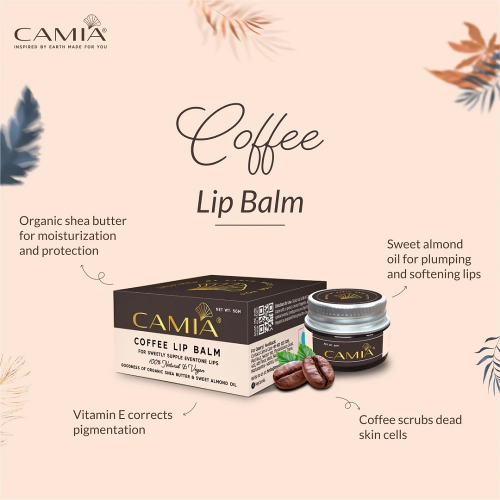Camia Natural Coffee Lip Balm