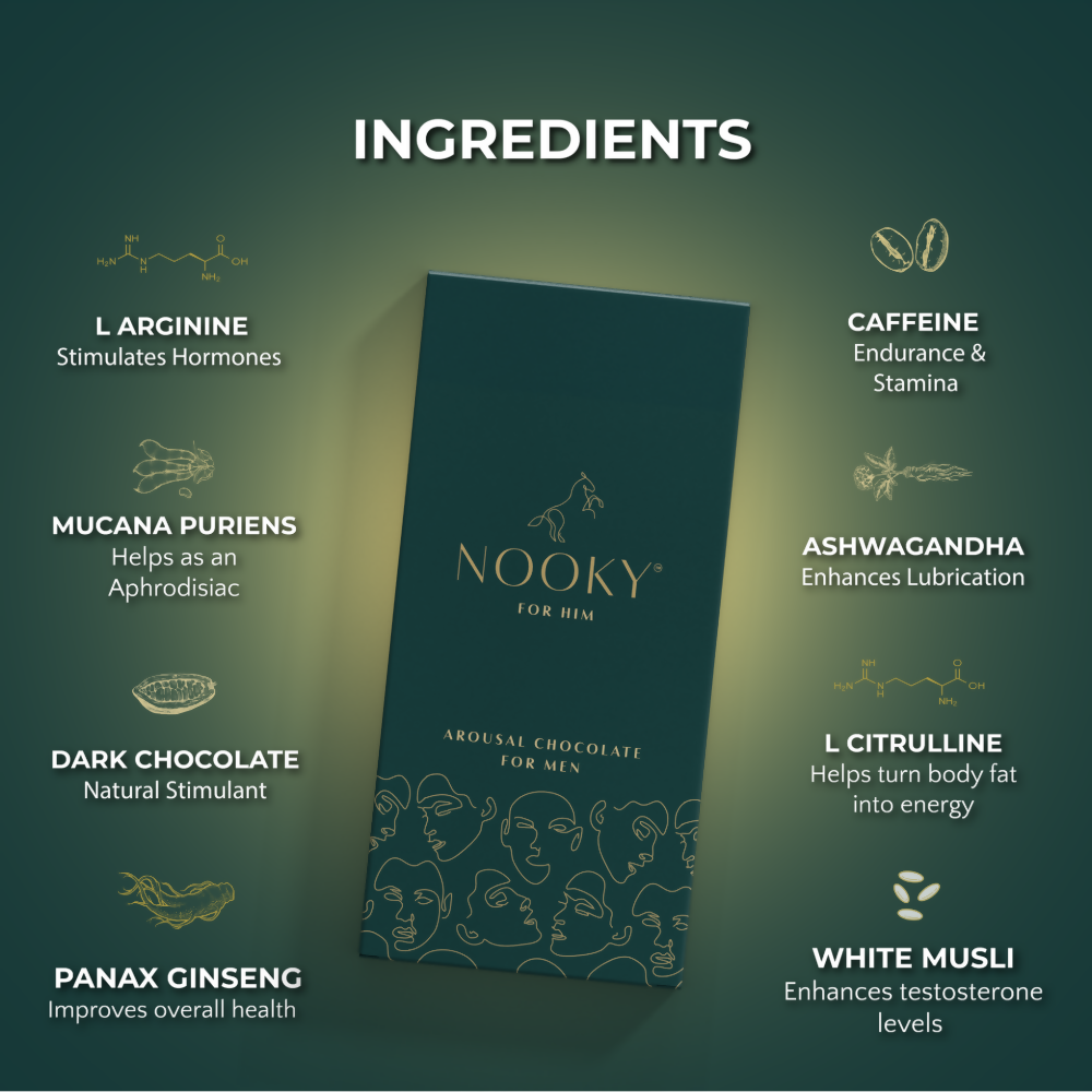 Nooky Mood Enhancing Chocolate For Men