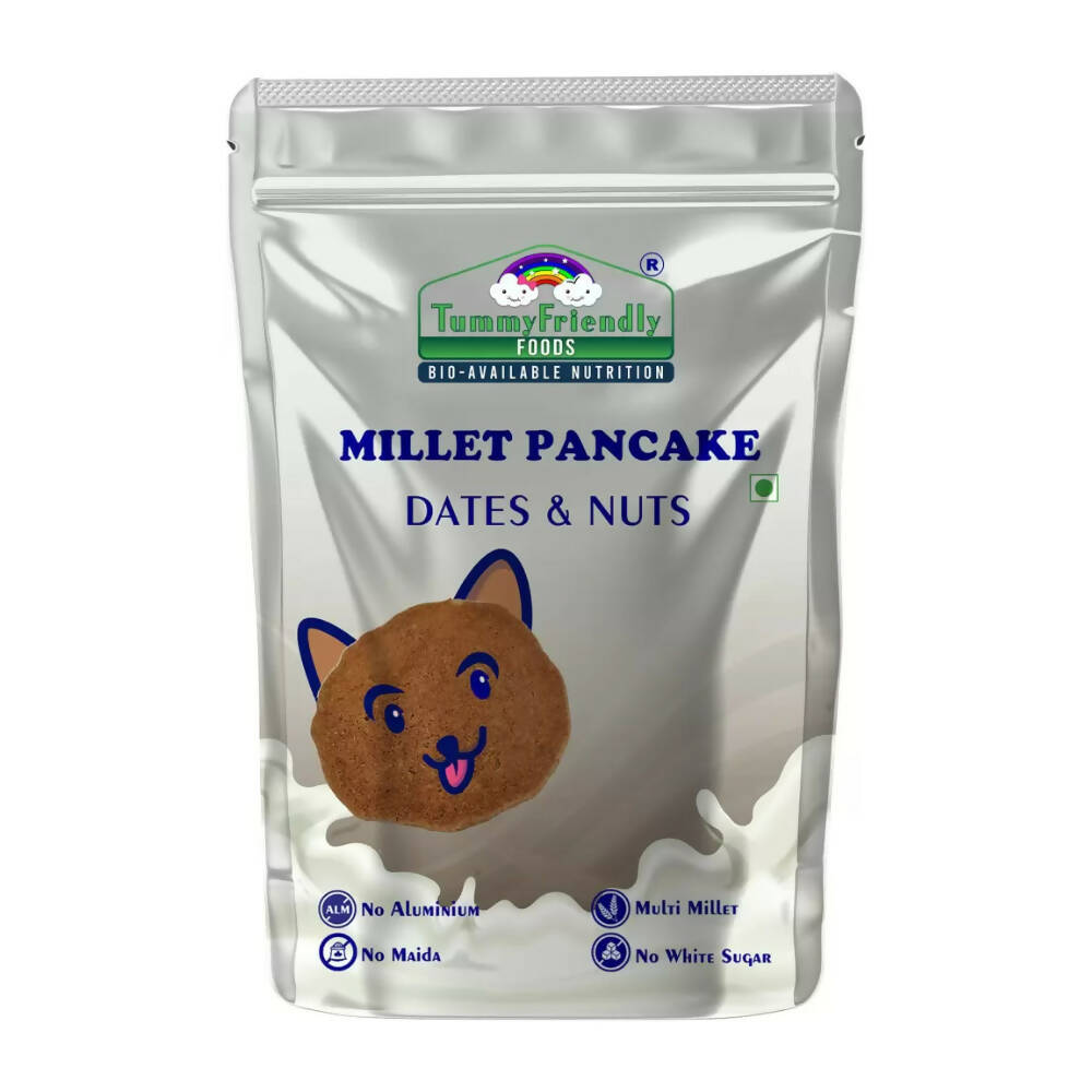TummyFriendly Foods Millet Pancake Mix - Veggies, Dates, Nuts - Drmedicart