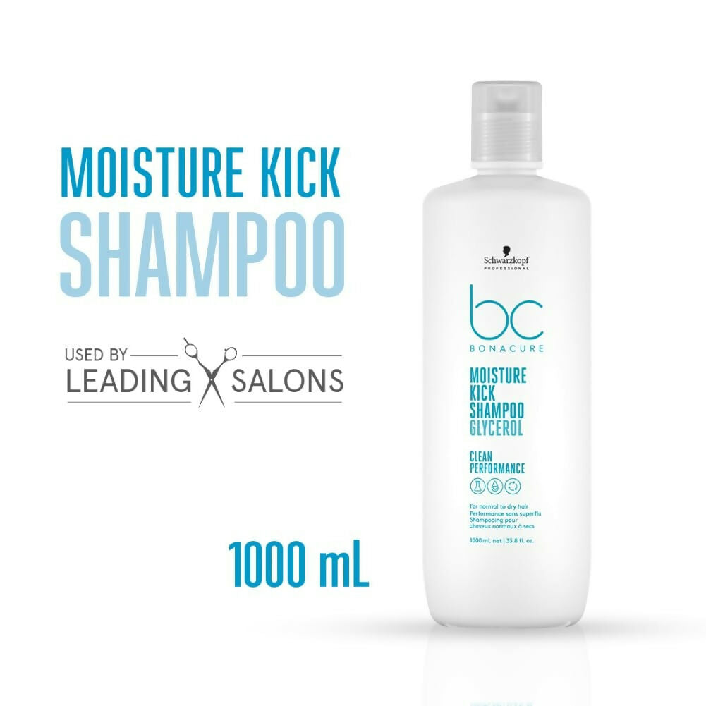 Schwarzkopf Professional Bonacure Moisture Kick Shampoo with Glycerol - Drmedicart