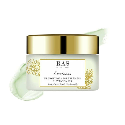 Buy Ras Luxury Oils Luminous cleanse ifying & Pore Refining Clay Face Mask from DrMediCart, Ship from India to USA