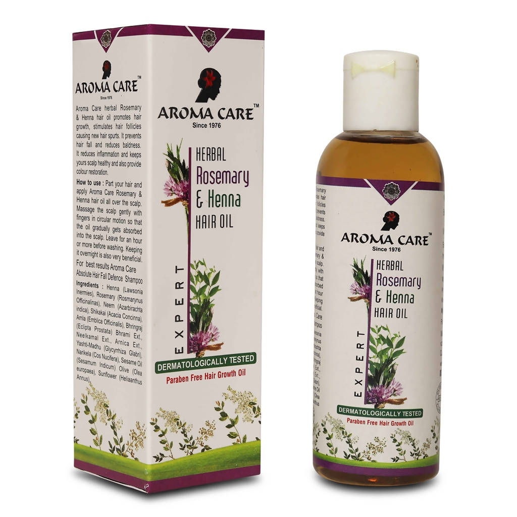 Aroma Care Herbal Rosemary & Henna Hair Oil - DrMediCart