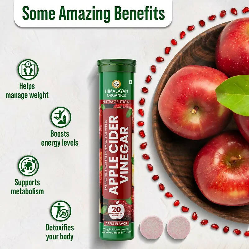 Himalayan Organics Apple Cider Vinegar Effervescent Tablets