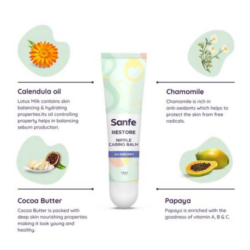 Sanfe Restore Nipple Caring Balm (Acaiberry)