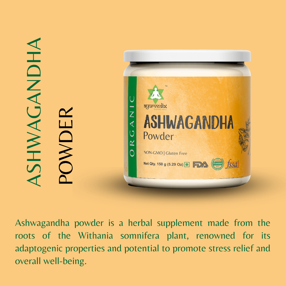 Ayurvedix Organic Ashwagandha Powder