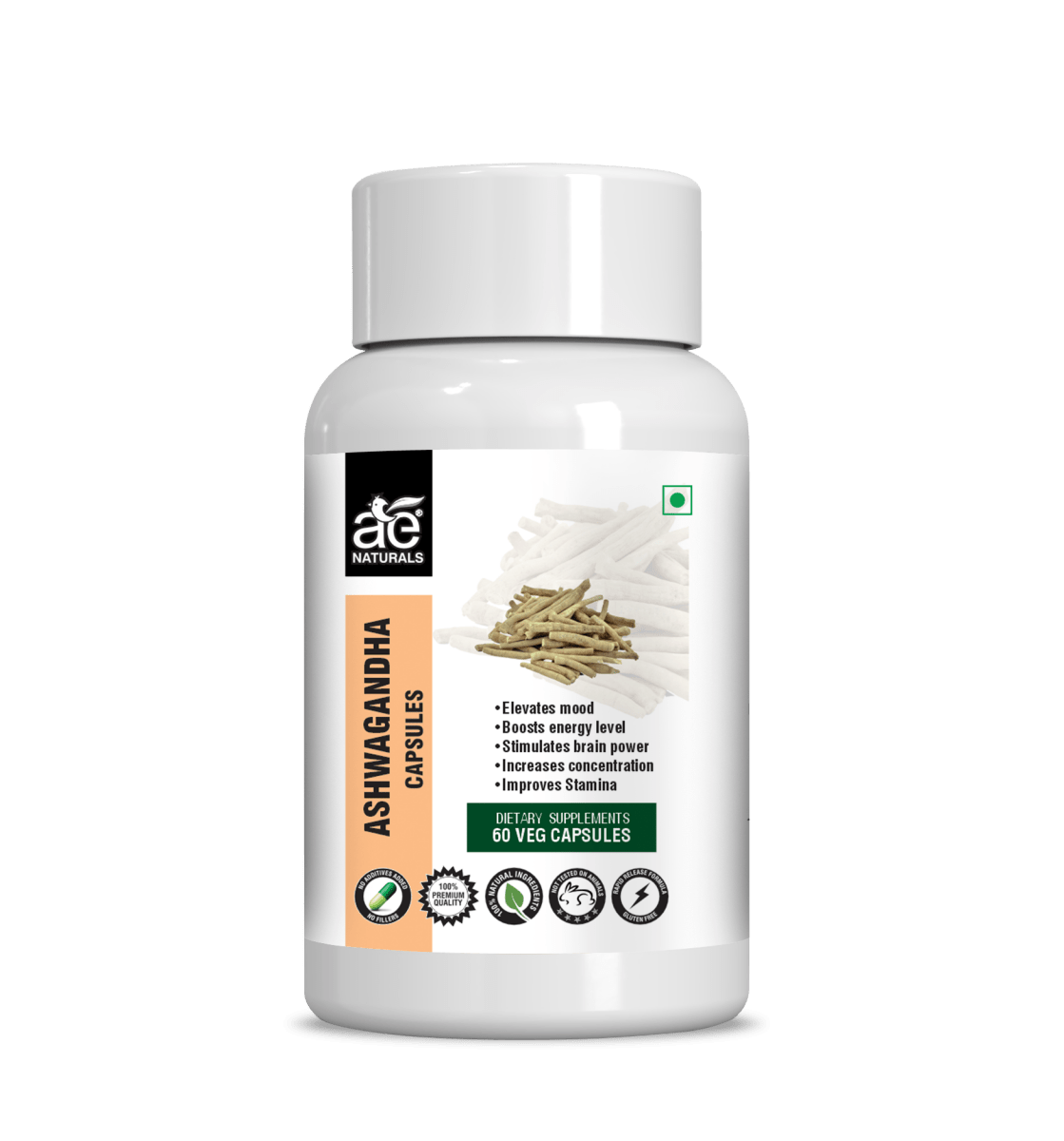 Ae Naturals Ashwagandha Capsules