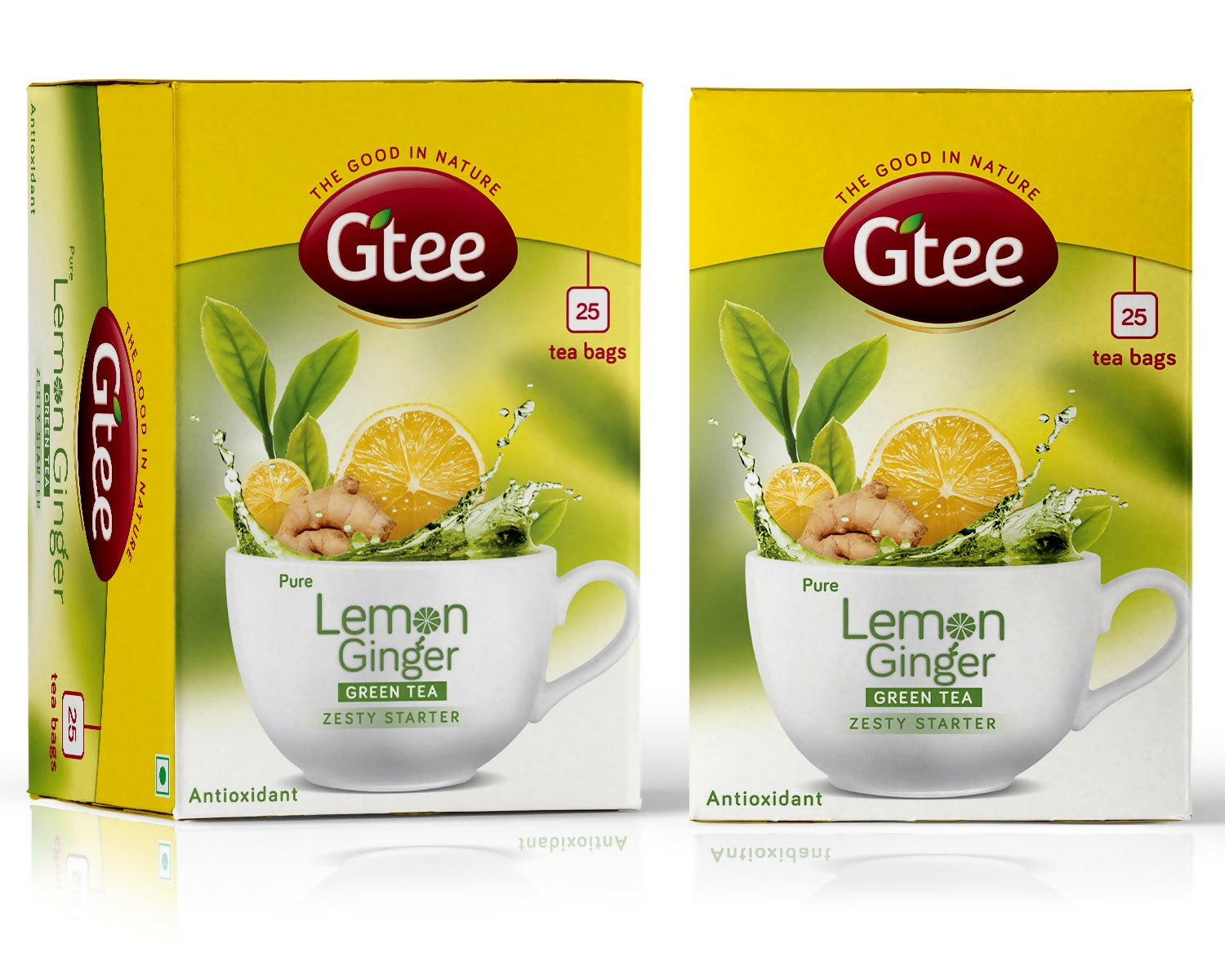 Buy Gtee Green Tea Bags - Lemon & Ginger from DrMediCart