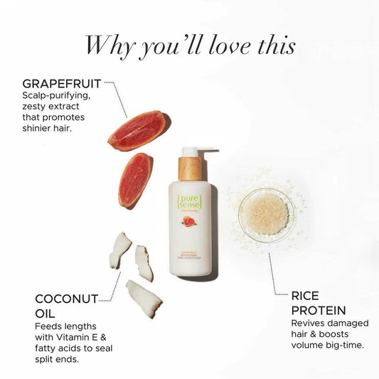 Buy PureSense Rejuvenating Grapefruit Revitalising Hair Conditioner from DrMediCart, Ship from India to USA