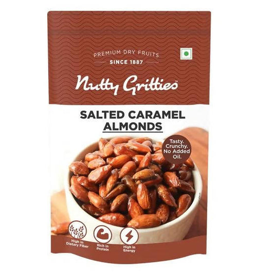 Buy Nutty Gritties Salted Caramel Almonds from DrMediCart, Ship from India to USA