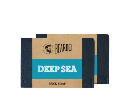 Beardo Deep Sea Brick Soap - BUDNE