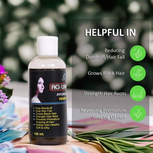 Buy Ag Unique Ayurvedic Hair Oil from DrMediCart, Ship from India to USA