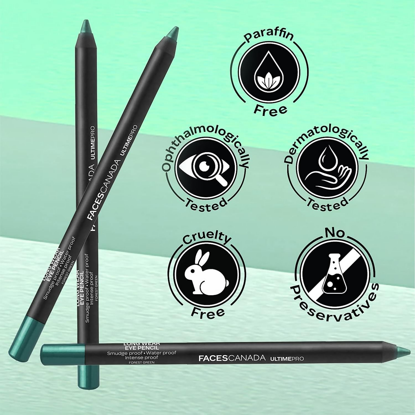 Faces canada Ultime Pro Eyeliner Pencil - Forest Green