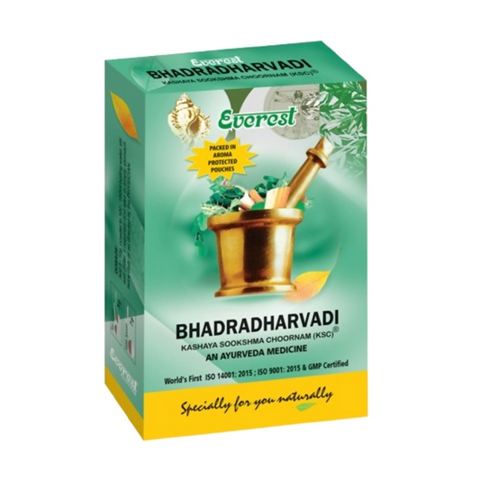 everest ayurveda bhadradharvadi kashaya sookshma choornam