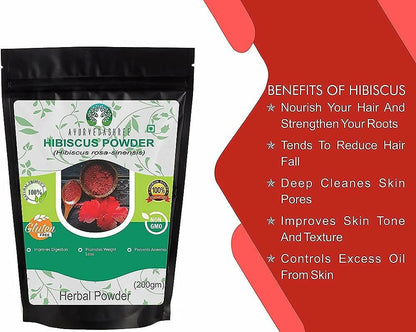 Ayurvedashree Hibiscus Flower Powder